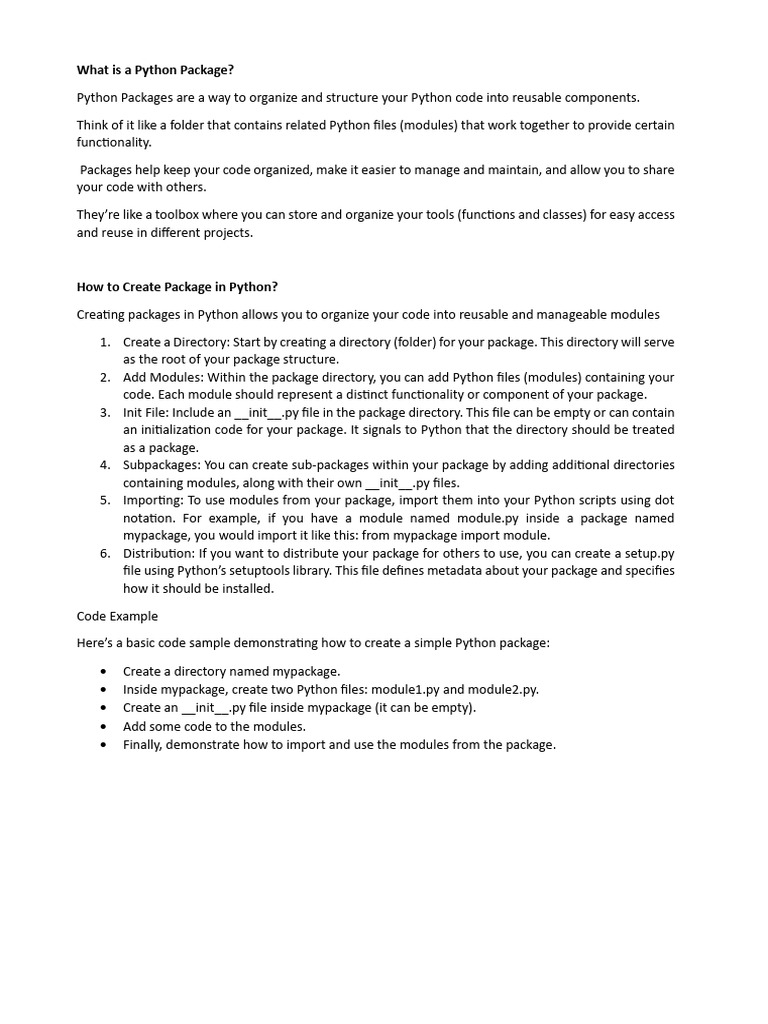 Package pdf modular programming computer file