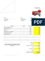 Excel ejercicio