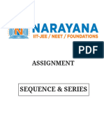 Sequence & Series - Assignment