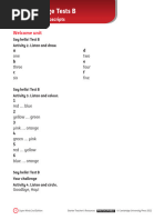 SM2ed Tests L0 Unit Skills Test B Audioscript