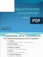 DSP Using Matlab® - 5