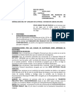 114. Variación Detención a Comparecencia