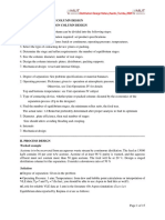 Distillation Column Design Notes