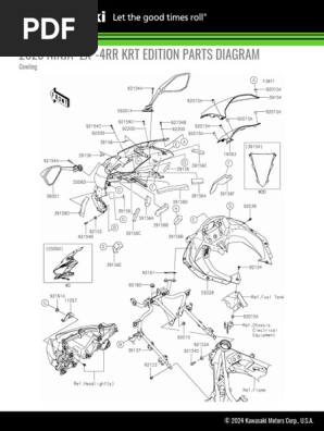2023 NINJA® ZX™-4RR KRT EDITION Cowling | PDF | Metalworking