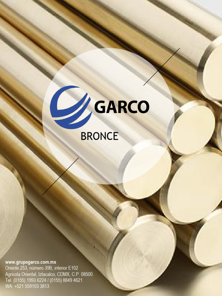 Catalogo Bronce | PDF | Bronce | Cobre