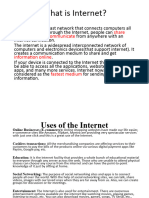 Basic Internet & Protocols