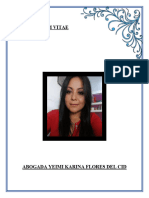 Curriculum Vitae Abogada Yeymi Karina Flores