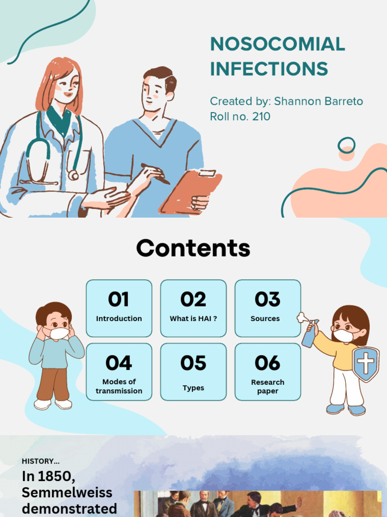 Nosocomial Infections | PDF | Hospital Acquired Infection | Infection
