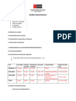 Infantil y Adolescentes. Formato Informe