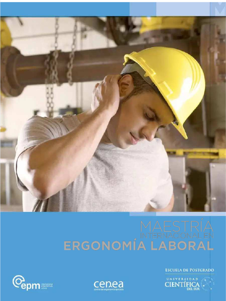 Maestría en Ergonomía Laboral UCSur | PDF | Factores humanos y ...