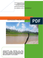 Estudio Fuente Agua Hidrologico - 2023