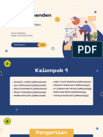 Uji Independen T Test Kelompok 1 Statistik Kependidikan