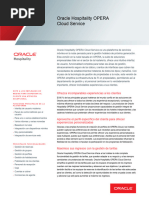 Guía de Uso de Opera Cloud | PDF