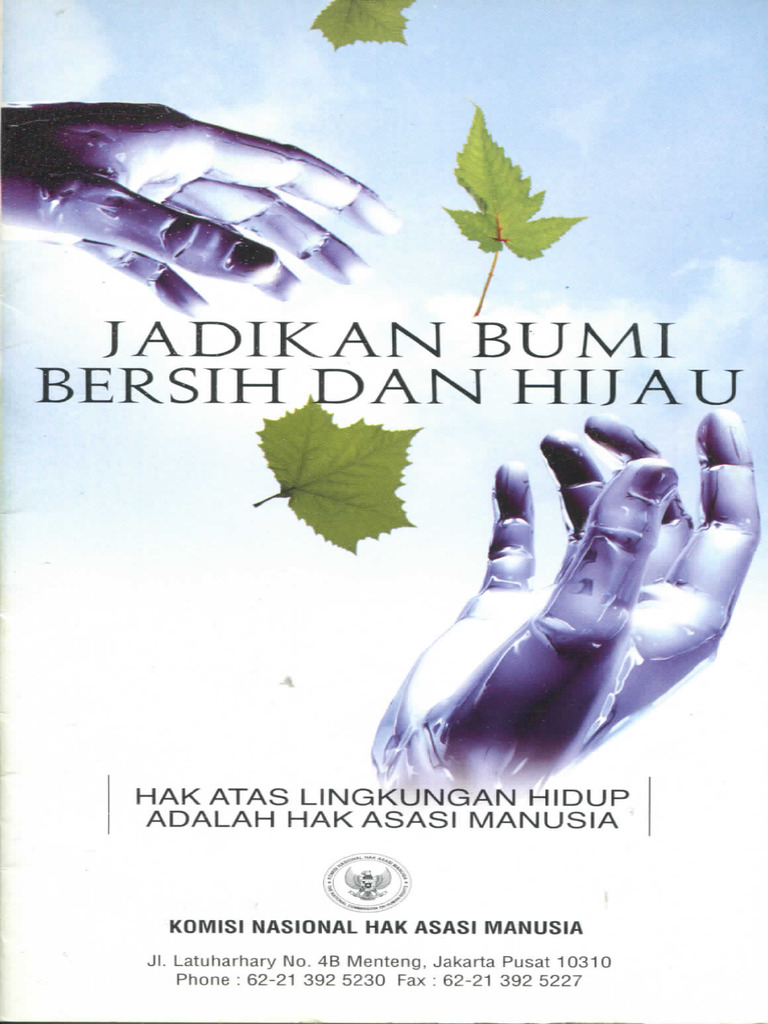 Jadikan bumi bersih dan hijau pdf