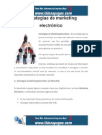 Estrategias de marketing electrónico