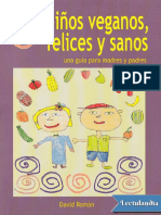 Ninos Veganos Felices y Sanos - David Roman Molto