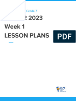 7 - Life Orientation - TERM - 2 - Week 1 - Lesson Plans