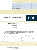 LECTURE-6-Newton Forward Bacward Diffeerence Method