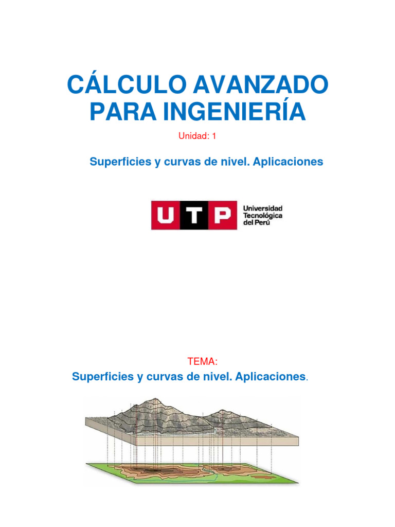 Curvas y Superficies de Nivel en Ingeniería | PDF | Función ...