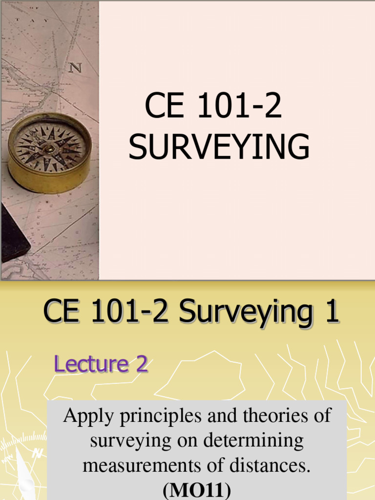 Surveying Measurements and Errors | PDF | Accuracy And Precision ...