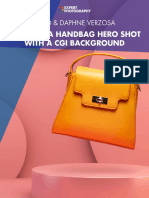 Creating A Handbag Hero Shot With Cgi Background Products in Focus