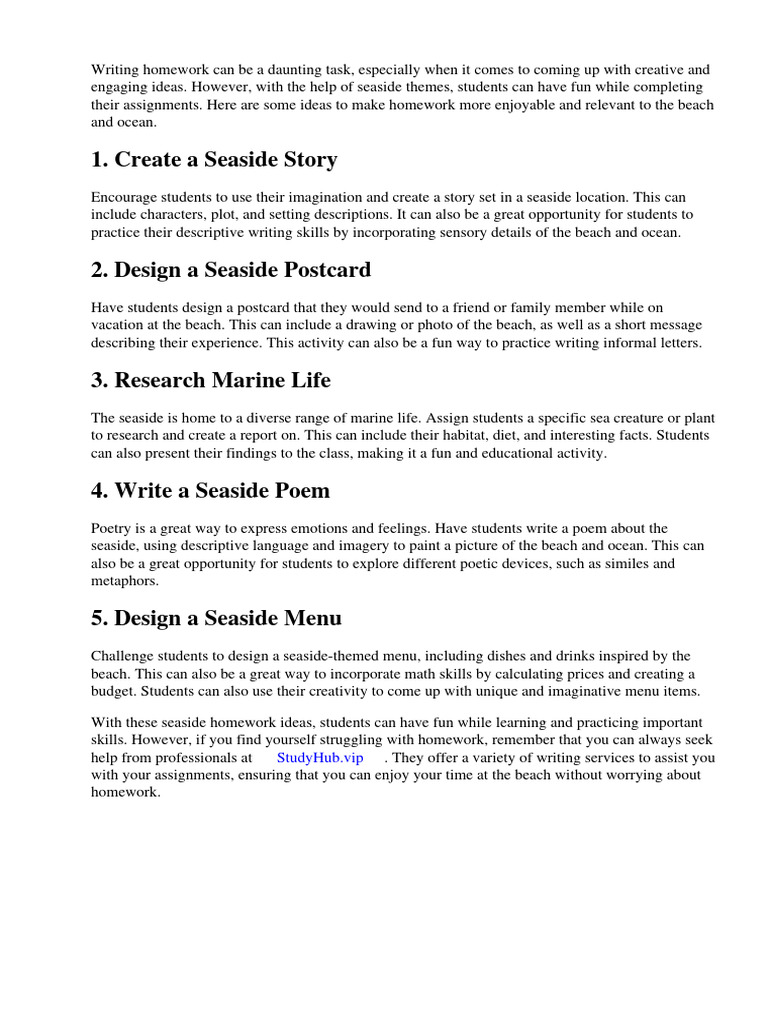 seaside-homework-ideas-pdf-poetry