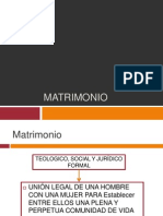 MATRIMONIO