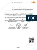 Certificado de Registro de Organización Mincomunas - LAS MESETAS I II Y III