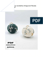 Amigurumi Natal Ornamentos Bola Receita de PDF Gratis
