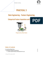 Practical 3 - Categorical Feature Engineering
