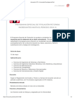 Información UTP+ - Universidad Tecnológica Del Perú