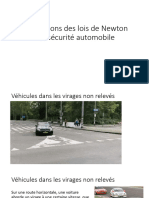 Applications Des Lois de Newton À La Sécurité Automobile