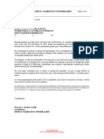 Carta Apto 1 Balmoral