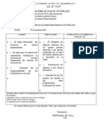 Informe de Tutoria