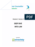 3 - Deep Dive Into Law
