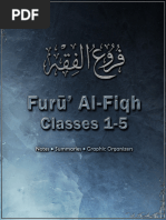 Furū' Al-Fiqh Notes 1-5