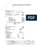 Activity in JIT