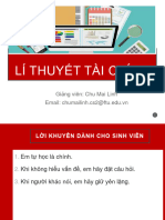 Chương 1 Tổng Quan Tài Chính Tiền Tệ