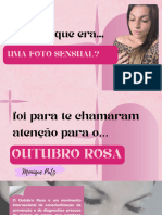 Apresentação Moderna Feminina Outubro Rosa