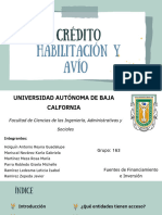 Equipo 4_Habilitación y Avío y Refaccionario