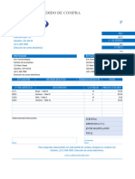 IC Purchase Order Template 8563 - ES