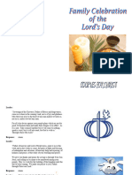 Lords Day Celebration Booklet