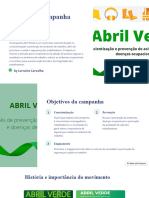 O Que e A Campanha Abril Verde