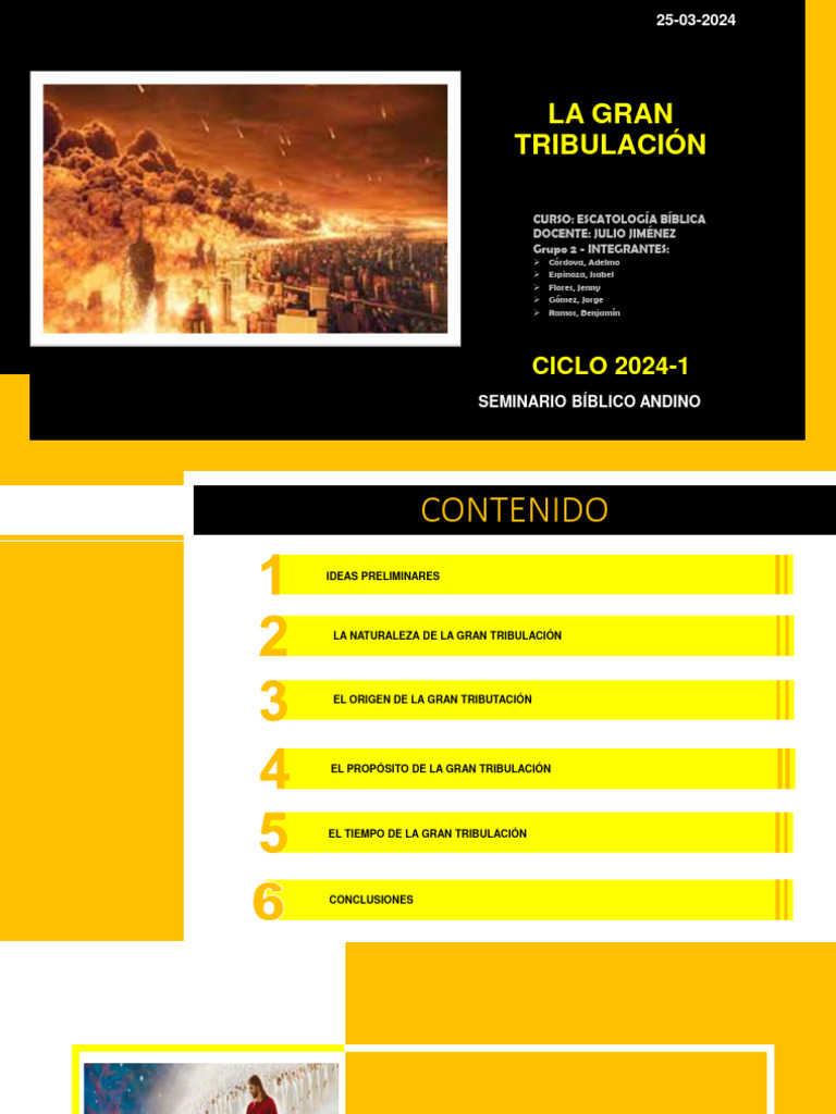 Grupo 2 La Gran Tribulación 25 03 2024 Vf Pdf Gran Tribulación