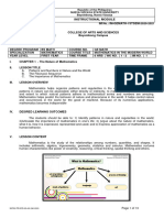 GE - Math Module 1