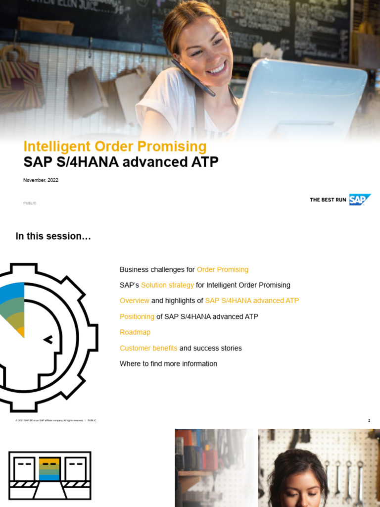 SAP S/4HANA Advanced ATP Overview | PDF | Logistics | Supply Chain