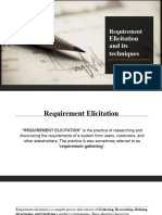 Requirement Elicitation