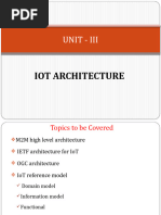 Unit III Iot