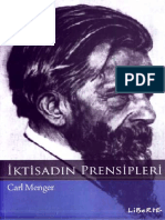 Carl Menger - İktisadın Prensipleri