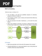 Types of Operating Systems